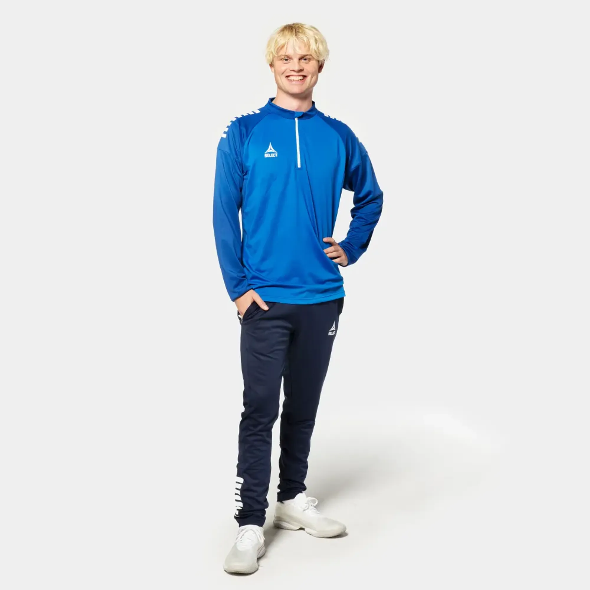 Select Spain Kids V25 1/2 zip treningsgenser